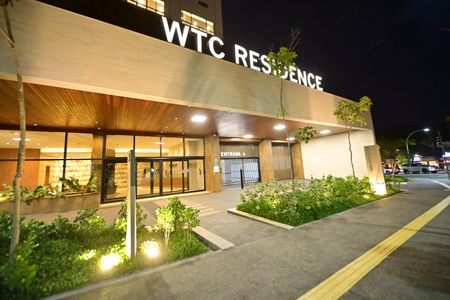 Apartamento para alugar com 40m², 1 quarto e 1 vagaFachada