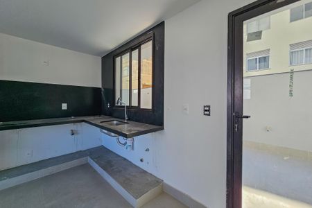 Cozinha e Área de Serviço de apartamento à venda com 2 quartos, 108m² em Gutierrez, Belo Horizonte