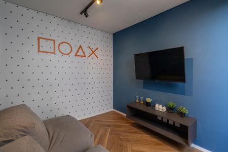 Apartamento para alugar com 42m², 2 quartos e 1 vaga Apartamento para alugar com 42m², 2 quartos e 1 vagaÁrea Comum - Sala Game