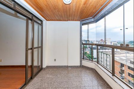 Varanda da Sala de apartamento à venda com 4 quartos, 148m² em Coração Eucarístico, Belo Horizonte