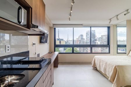Studio para alugar com 24m², 1 quarto e sem vagaStudio