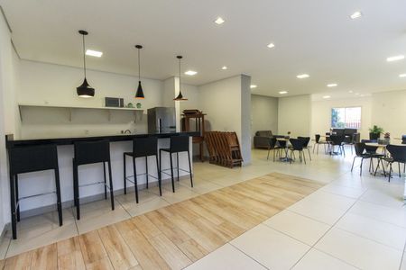 Apartamento à venda com 38m², 2 quartos e sem vagaÁrea comum - Salão de festas