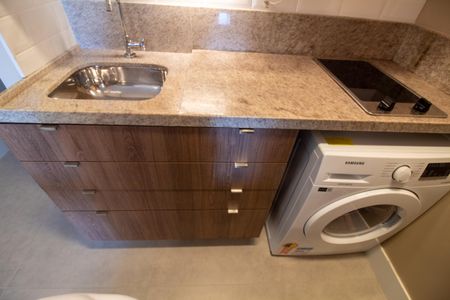 Studio à venda com 43m², 1 quarto e 1 vagaCozinha