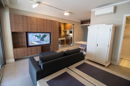 Studio à venda com 43m², 1 quarto e 1 vagaStudio