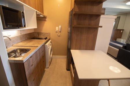 Studio à venda com 43m², 1 quarto e 1 vagaCozinha