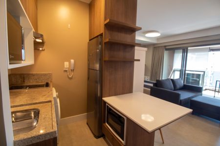 Studio à venda com 43m², 1 quarto e 1 vagaCozinha