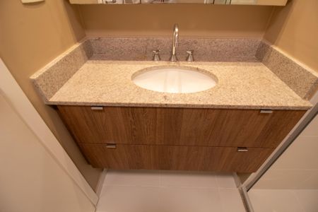 Studio à venda com 43m², 1 quarto e 1 vagaBanheiro