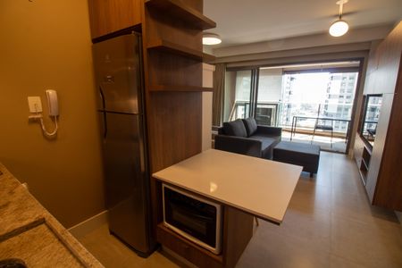 Studio à venda com 43m², 1 quarto e 1 vagaCozinha