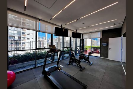 Studio à venda com 25m², 0 quarto e sem vagaAcademia