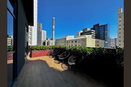 Studio à venda com 25m², 0 quarto e sem vagaTerraço