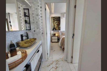 Apartamento à venda com 44m², 1 quarto e 1 vagaLavabo