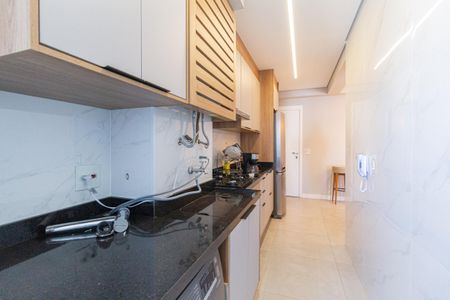 Apartamento à venda com 72m², 2 quartos e 1 vagaCozinha e área de serviço