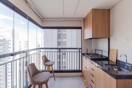 Apartamento à venda com 72m², 2 quartos e 1 vagaSacada da Sala