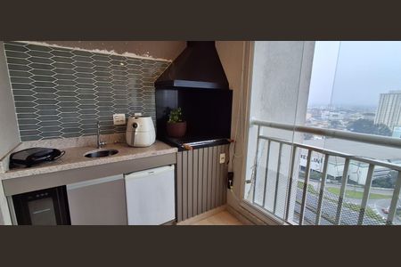 Varanda da Sala de apartamento à venda com 4 quartos, 151m² em Centro, São Bernardo do Campo