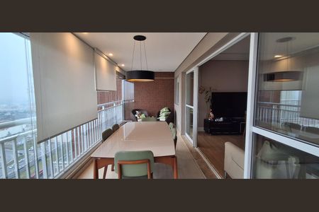 Varanda da Sala de apartamento à venda com 4 quartos, 151m² em Centro, São Bernardo do Campo