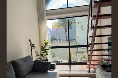 Apartamento para alugar com 49m², 1 quarto e 1 vaga Apartamento para alugar com 49m², 1 quarto e 1 vagaSala