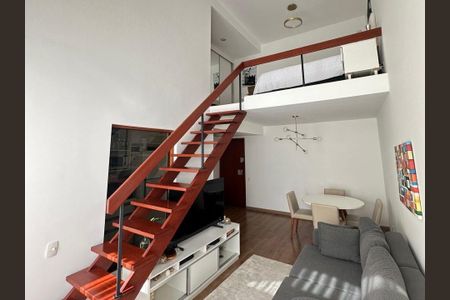 Apartamento para alugar com 49m², 1 quarto e 1 vaga Apartamento para alugar com 49m², 1 quarto e 1 vagaSala