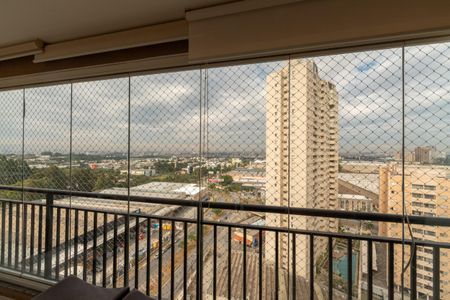 Apartamento à venda com 109m², 3 quartos e 2 vagasVaranda da sala