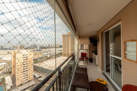 Apartamento à venda com 109m², 3 quartos e 2 vagasVaranda da sala