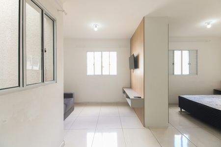 Sala  de apartamento à venda com 1 quarto, 35m² em Vila Nova Manchester, São Paulo