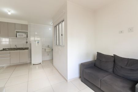 Sala  de apartamento à venda com 1 quarto, 35m² em Vila Nova Manchester, São Paulo