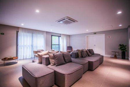 Studio à venda com 24m², 1 quarto e sem vagaÁrea comum - Salão de festas