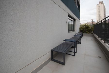 Studio para alugar com 27m², 1 quarto e sem vaga Studio para alugar com 27m², 1 quarto e sem vagaÁrea comum - Salão de festas