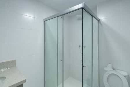 Studio para alugar com 27m², 1 quarto e sem vaga Studio para alugar com 27m², 1 quarto e sem vagaBanheiro