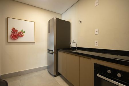 Studio para alugar com 27m², 1 quarto e sem vaga Studio para alugar com 27m², 1 quarto e sem vagaÁrea comum - Salão de festas