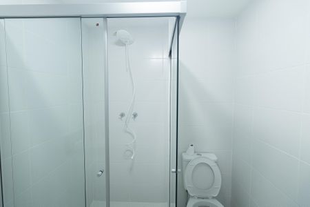 Studio para alugar com 27m², 1 quarto e sem vaga Studio para alugar com 27m², 1 quarto e sem vagaBanheiro