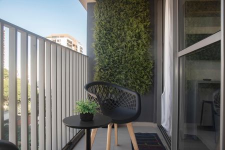 Studio à venda com 21m², 1 quarto e sem vagaVaranda