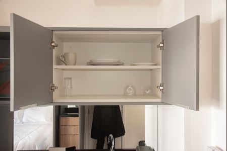 Studio à venda com 21m², 1 quarto e sem vagaCozinha