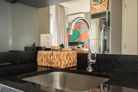 Studio à venda com 21m², 1 quarto e sem vagaCozinha