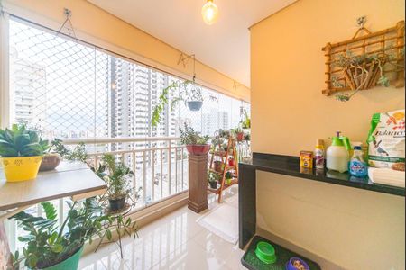 Apartamento à venda com 77m², 3 quartos e 2 vagasVaranda da Sala