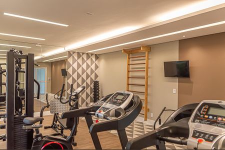 Apartamento à venda com 45m², 2 quartos e 1 vaga Apartamento à venda com 45m², 2 quartos e 1 vagaÁrea comum - Academia