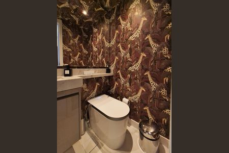 Lavabo de apartamento à venda com 1 quarto, 61m² em Indianópolis, São Paulo