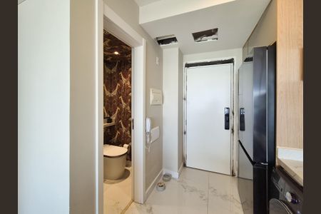 Cozinha de apartamento à venda com 1 quarto, 61m² em Indianópolis, São Paulo