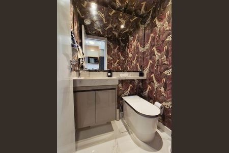 Lavabo de apartamento à venda com 1 quarto, 61m² em Indianópolis, São Paulo