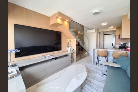 Apartamento à venda com 61m², 1 quarto e sem vagaSala