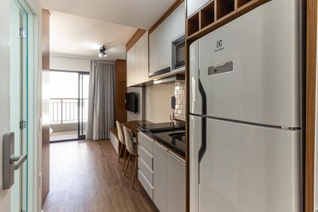 Studio para alugar com 27m², 1 quarto e sem vagaCozinha
