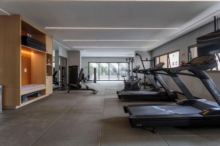 Studio à venda com 39m², 1 quarto e sem vaga Studio à venda com 39m², 1 quarto e sem vagaÁrea comum - Academia