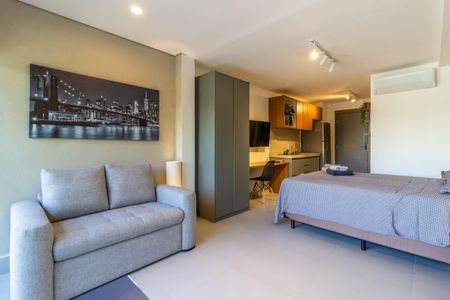 Studio para alugar com 27m², 1 quarto e 1 vaga Studio para alugar com 27m², 1 quarto e 1 vagaStudio
