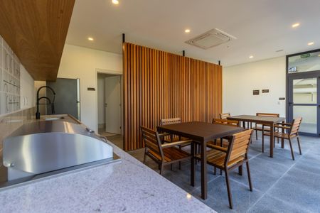 Studio para alugar com 27m², 1 quarto e 1 vaga Studio para alugar com 27m², 1 quarto e 1 vagaÁrea comum - Salão de festas