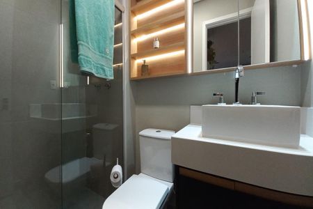 Apartamento à venda com 45m², 1 quarto e 1 vaga Apartamento à venda com 45m², 1 quarto e 1 vagaBanheiro