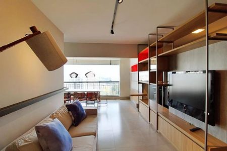 Sala de apartamento à venda com 2 quartos, 70m² em Vila Andrade, São Paulo