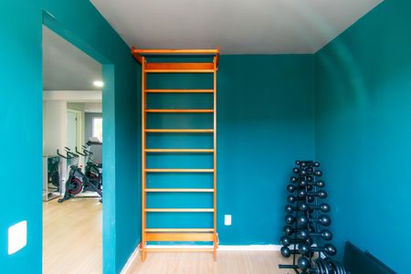 Apartamento para alugar com 35m², 2 quartos e sem vaga Apartamento para alugar com 35m², 2 quartos e sem vagaÁrea comum - Academia