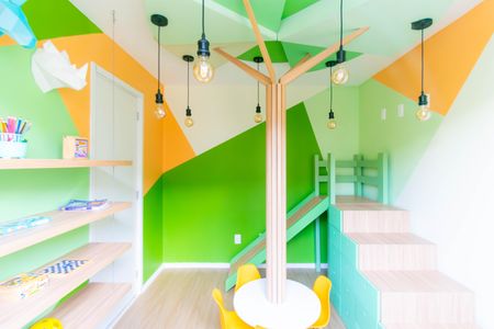 Apartamento para alugar com 35m², 2 quartos e sem vaga Apartamento para alugar com 35m², 2 quartos e sem vagaÁrea comum - Brinquedoteca