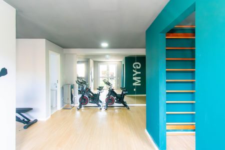 Apartamento para alugar com 35m², 2 quartos e sem vaga Apartamento para alugar com 35m², 2 quartos e sem vagaÁrea comum - Academia