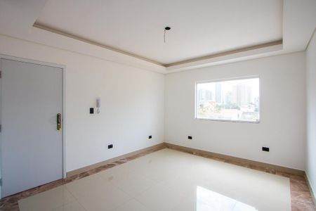 Sala de apartamento à venda com 1 quarto, 108m² em Campestre, Santo André