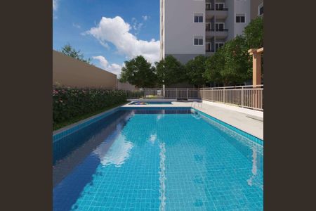 Apartamento para alugar com 38m², 2 quartos e 1 vaga Apartamento para alugar com 38m², 2 quartos e 1 vagaÁrea Comum - Piscina